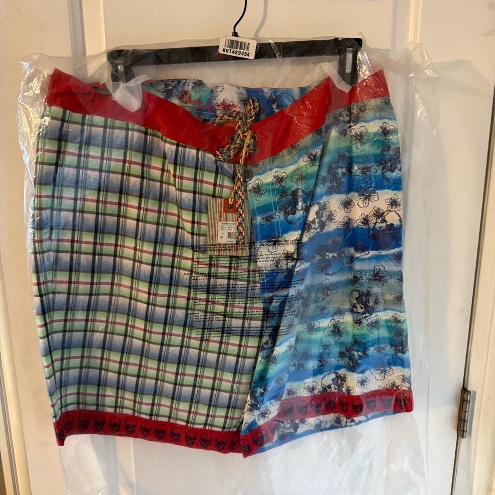 Robert Graham Multicolor Patchwork Skirt